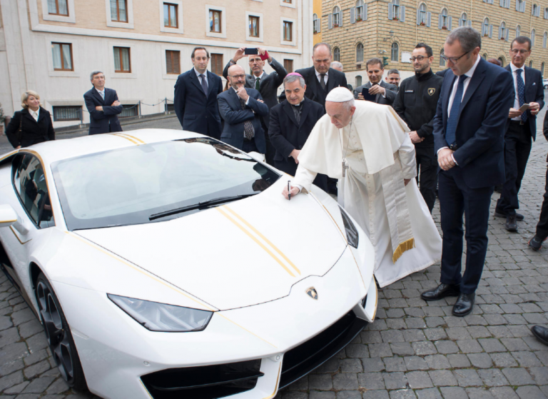 Lamborghini Huracan given to Pope for charity | ClassicCars.com Journal