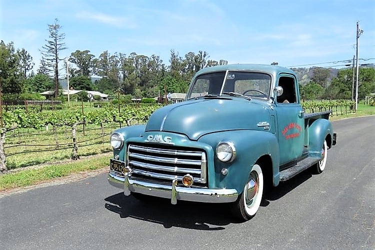 Honest patina 1950 GMC pickup