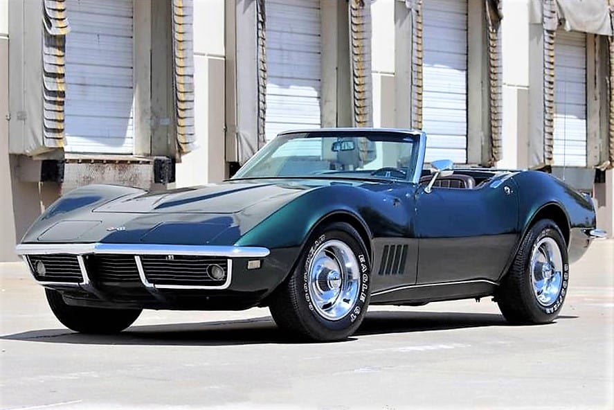The Corvette roadster is said to be a numbers-matching example