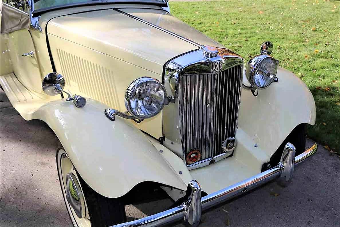 The MG TD introduced Americans to British sports cars