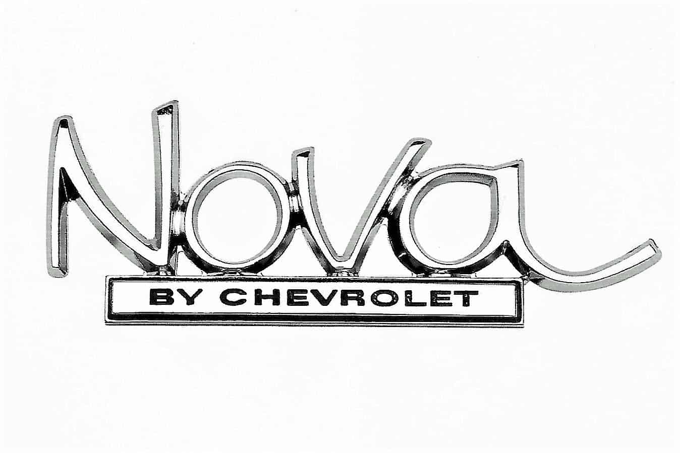 The Nova emblem is correct for 1968-72 models
