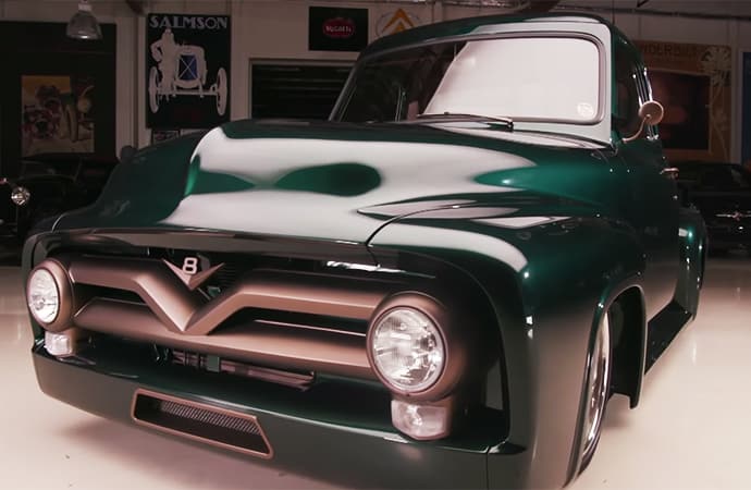 Classic Car Studio shares its 1953 Ford F100 with Jay Leno