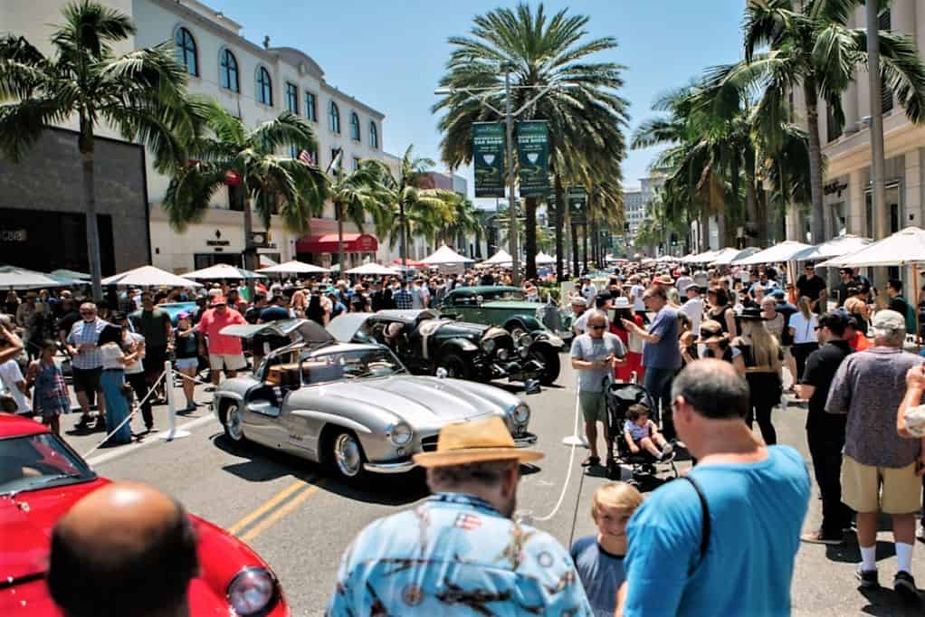 Free admission is a major attraction for the high-end Rodeo Drive Concours | Rodeo Drive Concours photo
