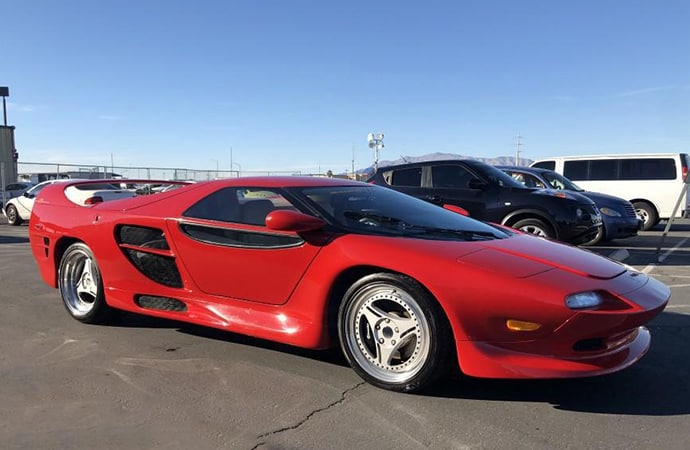 One of just 14 produced, this Vector M12 is heading to auction. | Nellis Auction photo