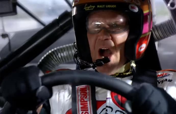 Ricky Bobby was born to race. But his fortune takes a turn for the worse in Talladega Nights. | Columbia Pictures