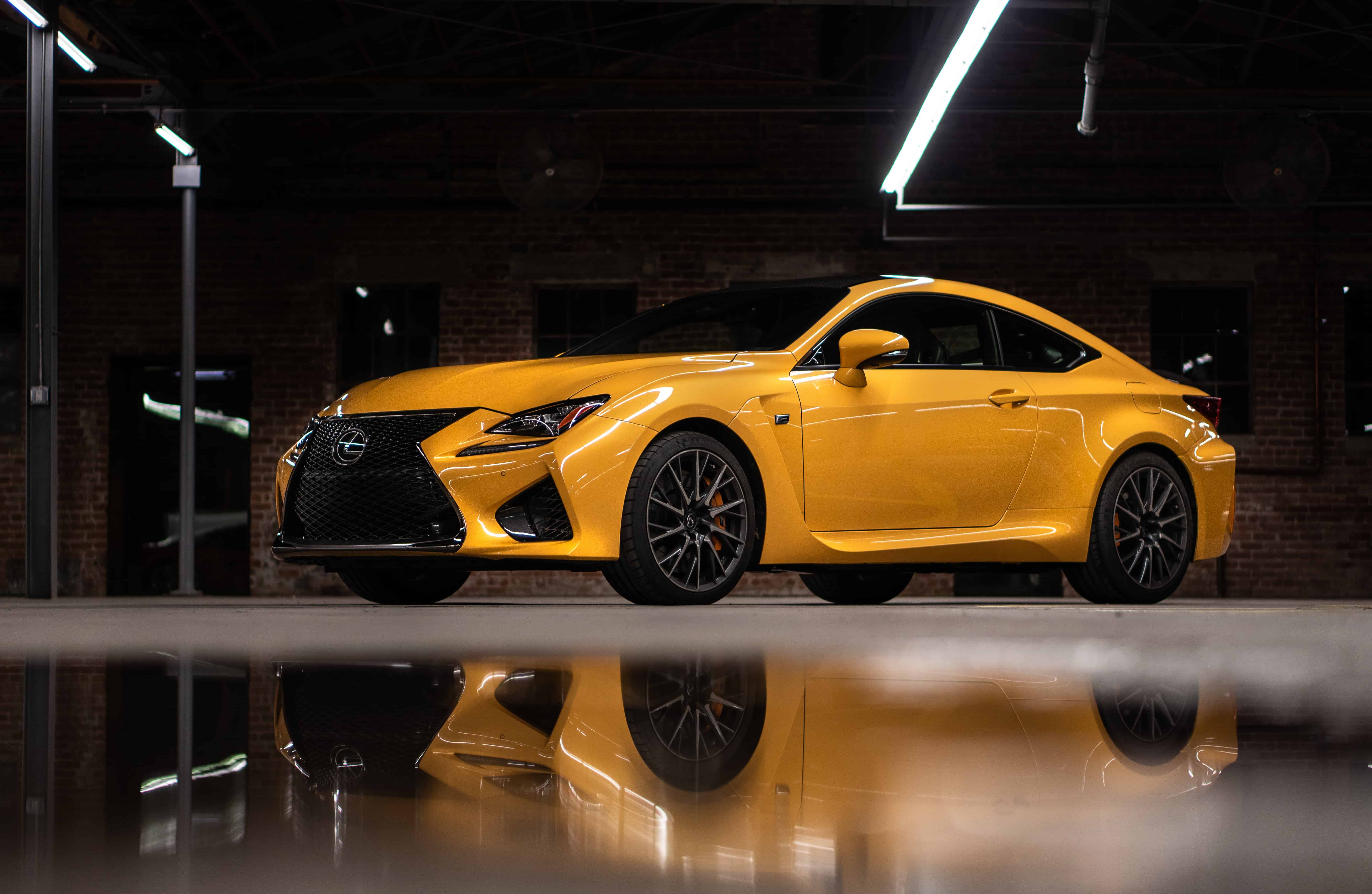 The 2019 Lexus RC-F has great exterior looks, but its performance and interior are falling behind what competitors offer. | Rebecca Nguyen photos