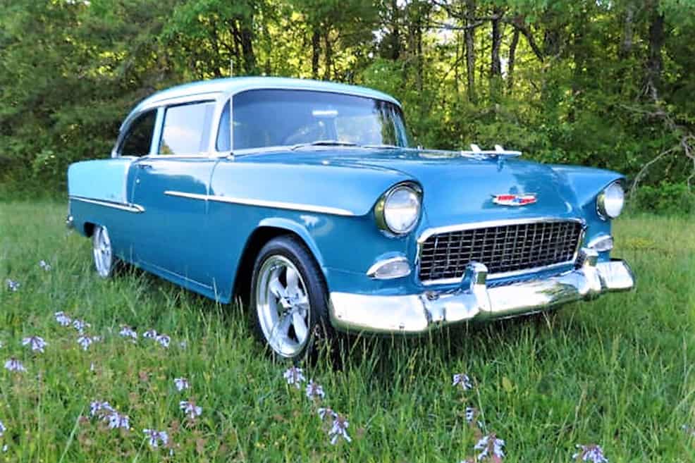 Pick of the Day: 1955 Chevy Bel Air resto-mod in blue