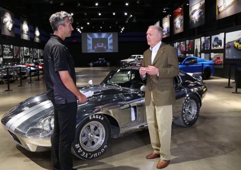 The video of the Day is part one of The Daytona Coupe Story with Peter Brock - The Need for a Faster Cobra.