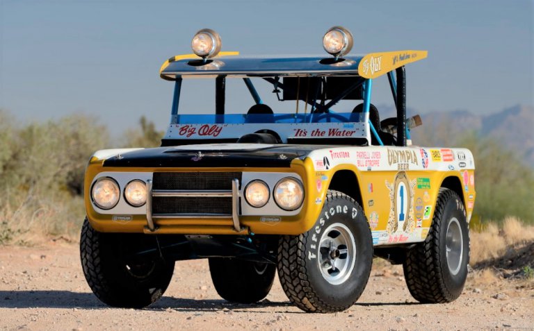 Parnelli Jones’ Baja-raced ‘Big Oly’ Ford Bronco joins Mecum’s Indy auction