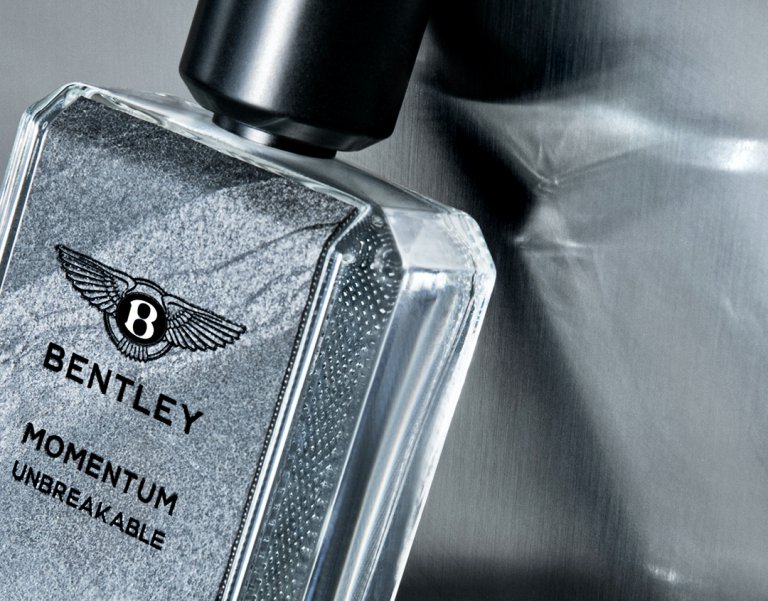 Bentley’s newest scent for men: Momentum Unbreakable