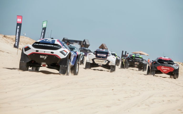Extreme E off-road racing series tackles plastic pollution