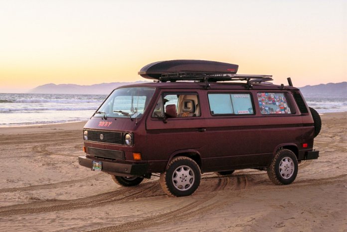 Woodward's VW Vanagon named Ruby | Willie Woodward photos