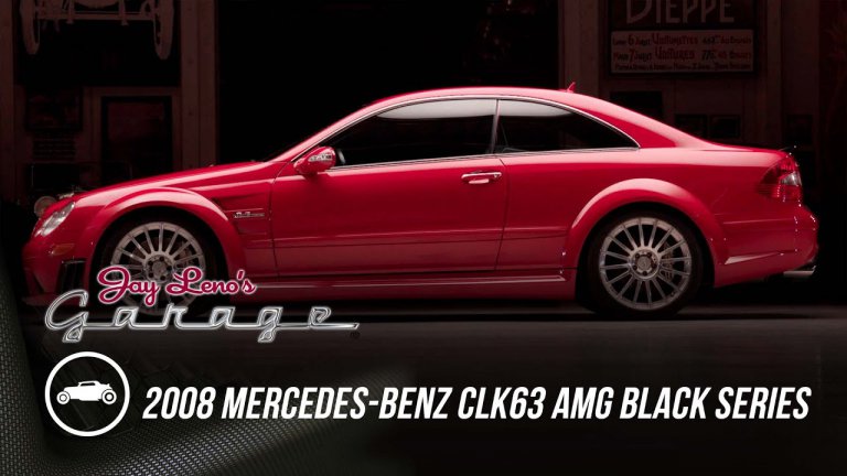 2008 Mercedes-Benz CLK 63 AMG Black Series roars into Jay Leno’s Garage