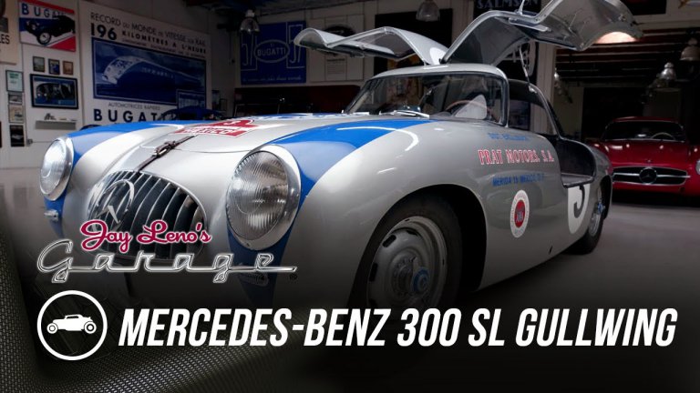 Jay Leno hosts early examples of Mercedes-Benz 300SL Gullwing