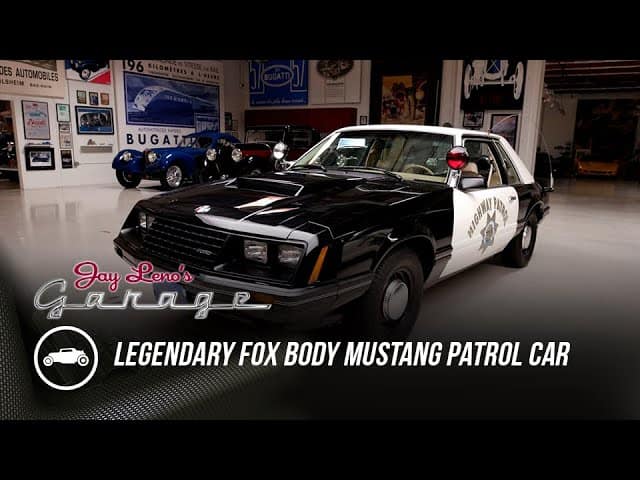 Jay Leno welcomes Mustang that ‘chased Porsches for a living’