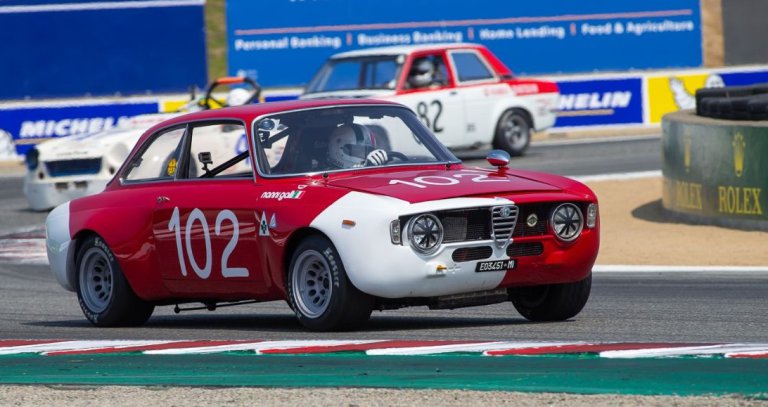 ‘Saloon’ cars will join Rolex Monterey Motorsports Reunion