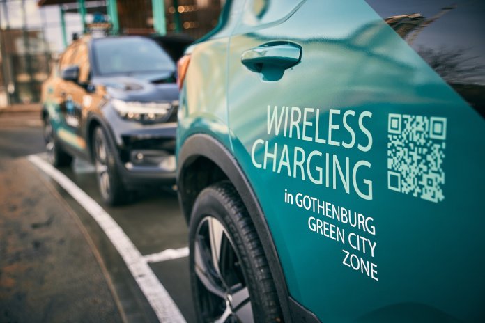 Volvo Cars charging technologytests new wireless