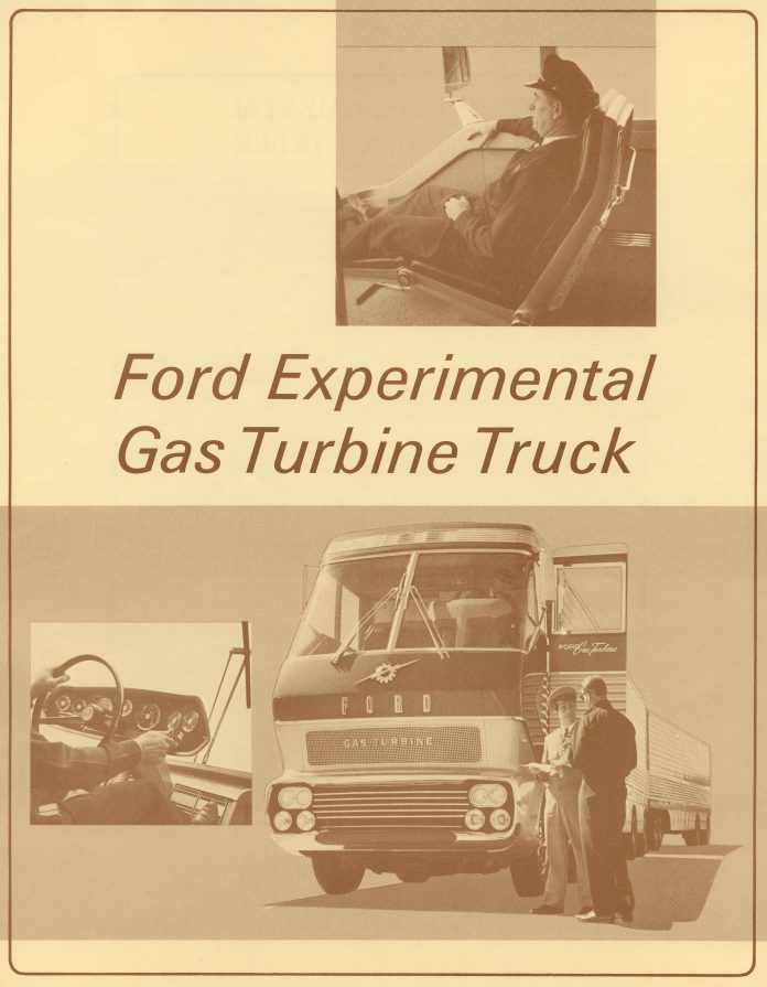 1964 Ford Big Red Gas Turbine Truck
