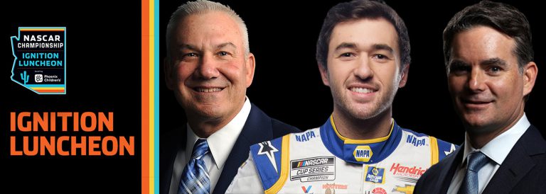 Jeff Gordon, Chase Elliott and Dale Jarrett to appear at charity luncheon for pediatric cancer research