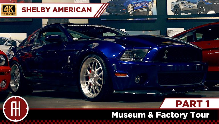 AutoHunter Cinema: Shelby American Museum Tour Part I (4K video)