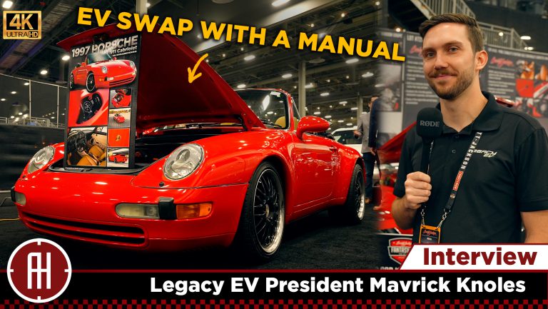 This Porsche 911 is electric swapped! Interview with Legacy EV president