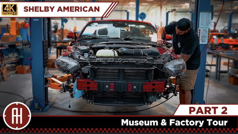 AutoHunter Cinema: Shelby American Museum Tour Part II (4K video)