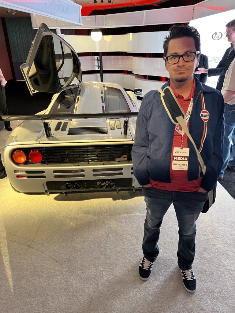 Monterey Car Week: Day Two “Meeting your automotive hero”
