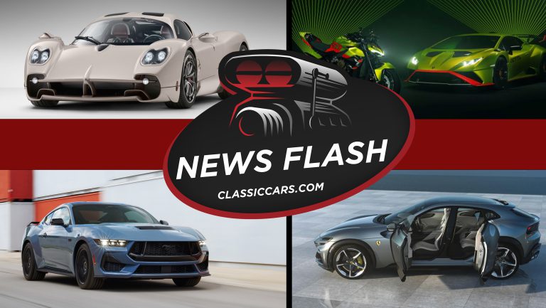 News Flash: 2024 Ford Mustang, Ferrari Purosangue, Pagani Utopia, and more (4K)
