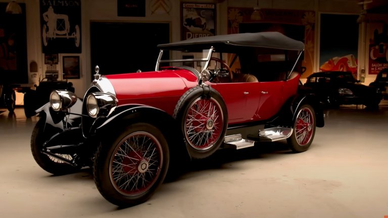 1920 ReVere-Duesenberg Four Passenger with a unique engine featured on Jay Leno’s Garage