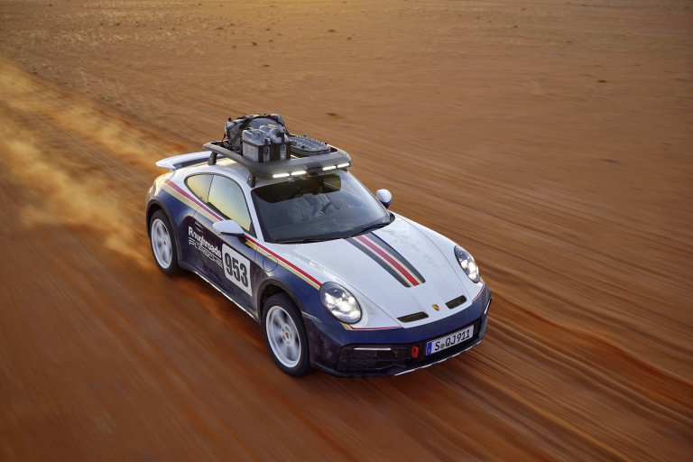 Porsche unveils rally-ready 911 Dakar