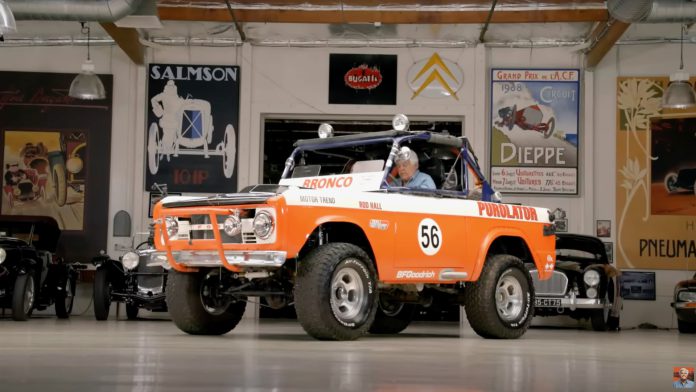 Rod Hall's Ford Bronco Baja 1000 racer on Jay Leno's Garage