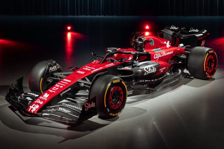 Alfa Romeo F1 to auction ’23 launch car