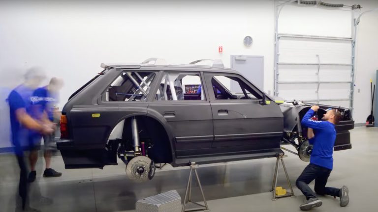 Watch Travis Pastrana’s 1983 Subaru GL wagon Family Huckster get built
