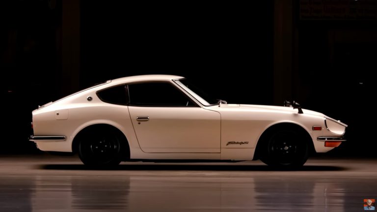 An original Nissan Z rolls into Jay Leno’s Garage