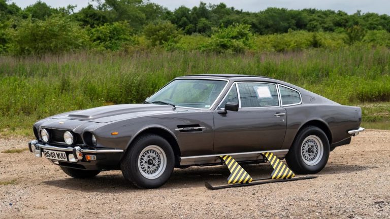 James Bond’s 1973 Aston Martin V8 Headed to Auction