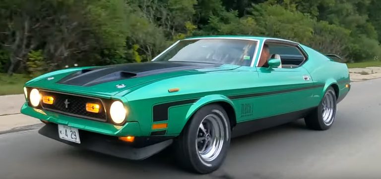 This 1971 Mustang Mach I Sold New in Japan