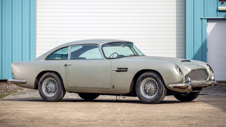 Unrestored 1963 Aston Martin DB5 heads to auction