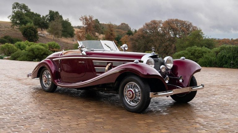 1938 Mercedes-Benz 540K Special Roadster Heads to Auction