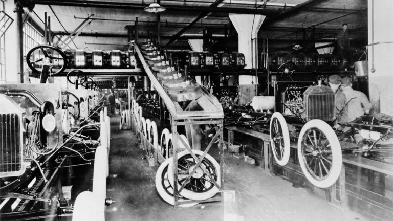 Today in Automotive History: The Ford Assembly Line
